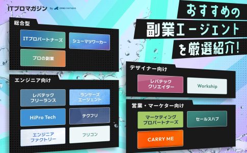 副業エージェントのおすすめを紹介